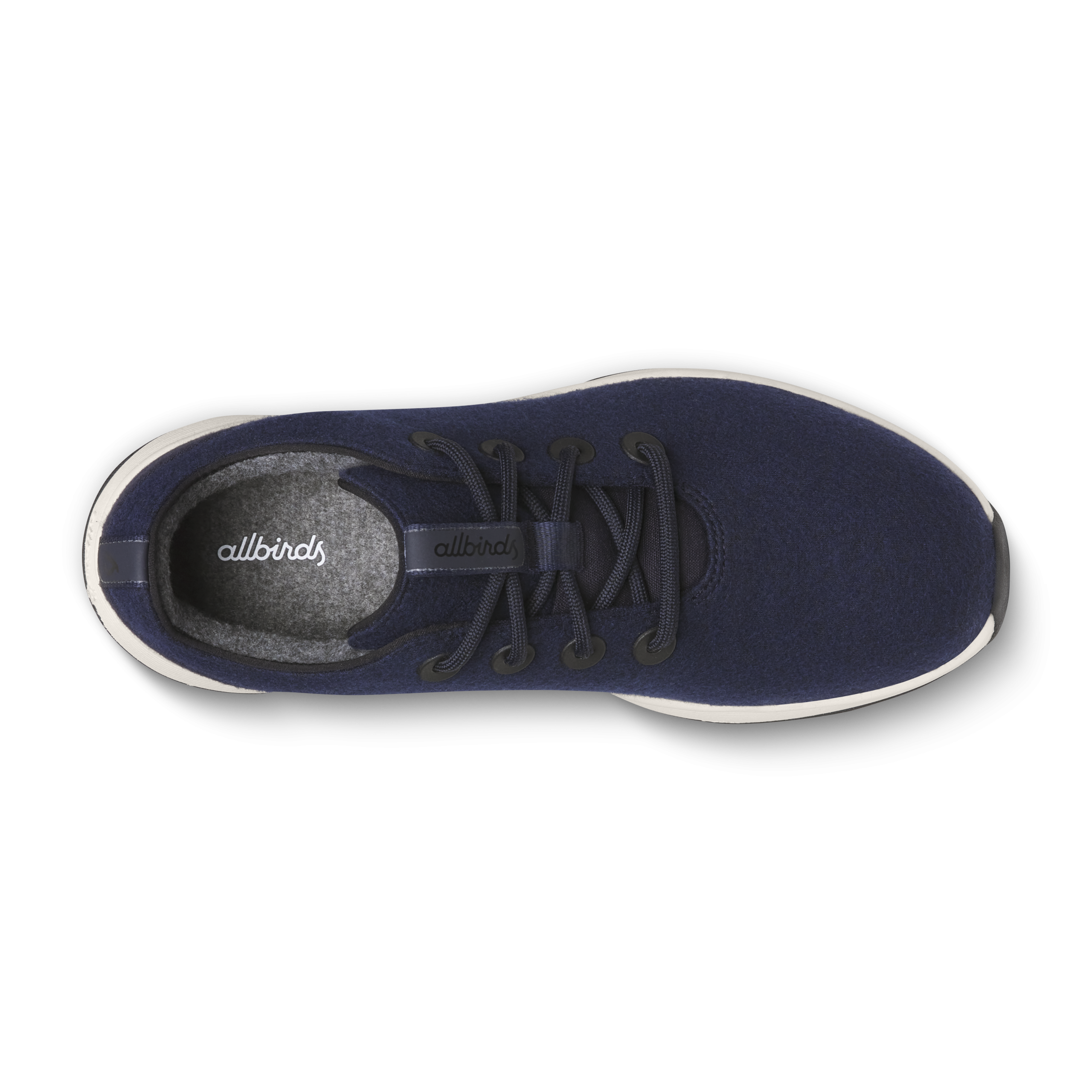 Women's Wool Runner NZ Waterproof - Dark Navy (Natural White Sole) - Image 3